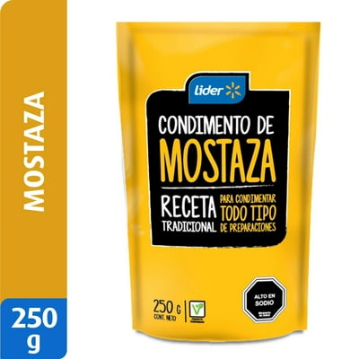 Mostaza Doypack 250 G Lider