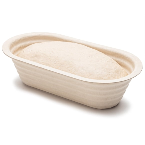 Cesta para Fermentar Pan Brod & Taylor Batard 25 cm Bambú y Pulpa de Caña de Azúcar
