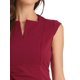 thumbnail image 5 of INSPIRE CHIC Vestido de Tubo para Mujer Regreso a Clases Atuendo de Maestra Vestido Profesional de Oficina sin Mangas Burdeos L, 5 of 7
