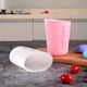 thumbnail image 5 of Juego de tazas medidoras flexibles de silicona para resina epoxi, mantequilla, chocolate y más. 2 tazas para derretir, remover, apretar y verter. Apto para lavavajillas. Marcas de medición estándar y, 5 of 5