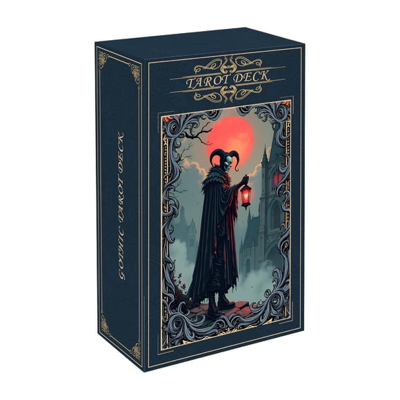 Baraja de tarot gótico MUILKVY de 78 cartas con arte original