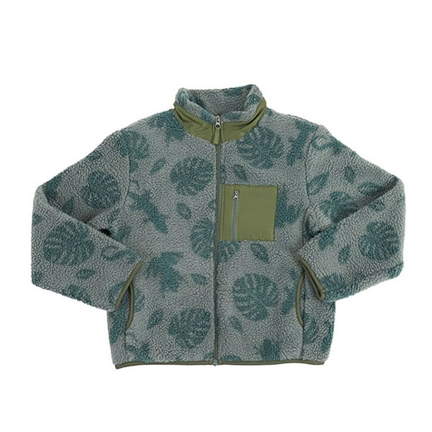 Poleron Niño Kids Sherpa Azul Corona