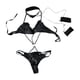 thumbnail image 4 of Lencería Erótica Mujer Sexy Eco Cuero Incluye Esposas, 4 of 6