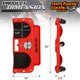 thumbnail image 2 of Rodillera Rodante M-AUTO Roja con Bandeja de Herramientas, 2 of 9
