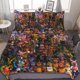thumbnail image 1 of Five Nights at Freddy 3-Piece Bedding Set Warm And Comfortable Soft Duvet Cover Bed Set for Boys Girls Kids Adult Bedroom All Season, 1 of 5
