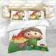 thumbnail image 5 of Charlie y los Números Conjunto de sábanas temático, trío de piezas, cómodo y amigable con la piel, diseño único, regalo de decoración para el hogar para familiares, amigos y fans, 90 cm * 190 cm, 5 of 6