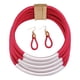 thumbnail image 2 of Joyas Africanas Collar Dispositivos Gargantilla Para Aniversario Nupcial Boda Fiesta Rojo, 2 of 5