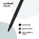 thumbnail image 3 of Bolígrafo Roller Uniball Stick Micro 0,5 mm Black Dozen, 3 of 7