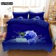 thumbnail image 1 of v811 Bed Sheets Flower Double Duvet Cover Bedding Set Quilt Case Linens King Queen Full Size Pillowcase Single Twin Bed x 3-Piece Bedding Set (1 Duvet Cover + 2 Pillow Shams) Bed Sheets ju811, 1 of 5