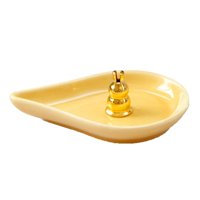 Magideal - Soporte De Incienso Portátil Quemador De Incienso De Bobina Quemador De Incienso Decorativo Creativo Para Sala De Estar Teahouse Hogar Yoga Regalos De