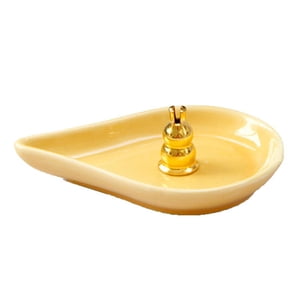 Magideal - Soporte De Incienso Portátil Quemador De Incienso De Bobina Quemador De Incienso Decorativo Creativo Para Sala De Estar Teahouse Hogar Yoga Regalos De