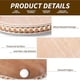 thumbnail image 3 of Bandeja Oval HPC Decor 38 cm Madera Marrón con Perlas, 3 of 3