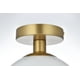 thumbnail image 5 of Lámpara de Techo Elegant Lighting Baxter Metal y Vidrio Negro, 5 of 8