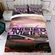 thumbnail image 4 of Twisted Metal Conjunto de sábanas temático, trío de piezas, cómodo y amigable con la piel, diseño único, regalo de decoración para el hogar para familiares, amigos y fans, 90 cm * 190 cm, 4 of 6