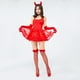 thumbnail image 3 of Traje Disfraz Diabla Mujer Halloween Cosplay, 3 of 7