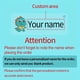 thumbnail image 3 of 60/120/240pcs Transparent Name Sticker Custom Stickers Waterproof MEDIUM Size 1.34x0.47inch Personalized Children Label For Schlool Stationery Waterbottle Office Supplies, 3 of 4