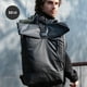 thumbnail image 2 of Mochila Roll Top Makalu 22L Impermeable Porta Notebook Lhotse negro Talla única, 2 of 8