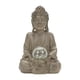 thumbnail image 3 of Estatua De Buda Con Estatuilla Coleccionable Ligera Para Sala De Estar Dormitorio Interior, 3 of 5