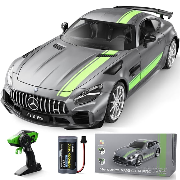 Coche a control remoto MIEBELY Mercedes Benz GT R Pro a escala 1/12