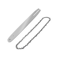 Magideal - Barra Guía De Motosierra De Metal Universal, Herramienta De Reparación De Instalación Simple, Accesorios De Motosierras Profesionales Para Sierras De Unidad 52 De 14 Pulgadas