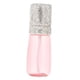 thumbnail image 3 of Botella de spray de perfume 60 ml Botella de bomba pequeña retro portátil vacía Herramienta de maquillaje delicada de viaje de acrílico Contenedor de , Rosado, 3 of 5