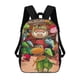 thumbnail image 1 of Tren de Dinosaurios-theme Backpack, Campus style schoolbag Bookbag with Adjustable Shoulder Straps And Large Zip Compartment, Unisex Travel Bags., 1 of 6