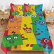thumbnail image 1 of x141 Numberblocks Bed Duvet Cover Microfiber Bedding Sets 3D Printed Lightweight 3 Piece Comforter Sets, 1 Duvet Cover And 2 Pillow Shams for Kids Boys Girls 79"x90" jn141, 1 of 5