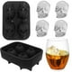 thumbnail image 4 of Bandeja de silicona flexible con forma de calavera 3D, de grado alimenticio, con forma de calavera, para hielo, barra abrasiva, cubo de hielo personalizado y creativo., 4 of 8