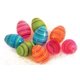 thumbnail image 1 of Huevos de Pascua de plástico Forum Novelties a rayas multicolores x8, 1 of 2