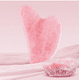 thumbnail image 3 of Facial Beauty Massage Roller Body Rose Gua Sha Love Heart-Shaped Double-Headed Natural Jade Relaxing Slimming Face Portable, 3 of 3