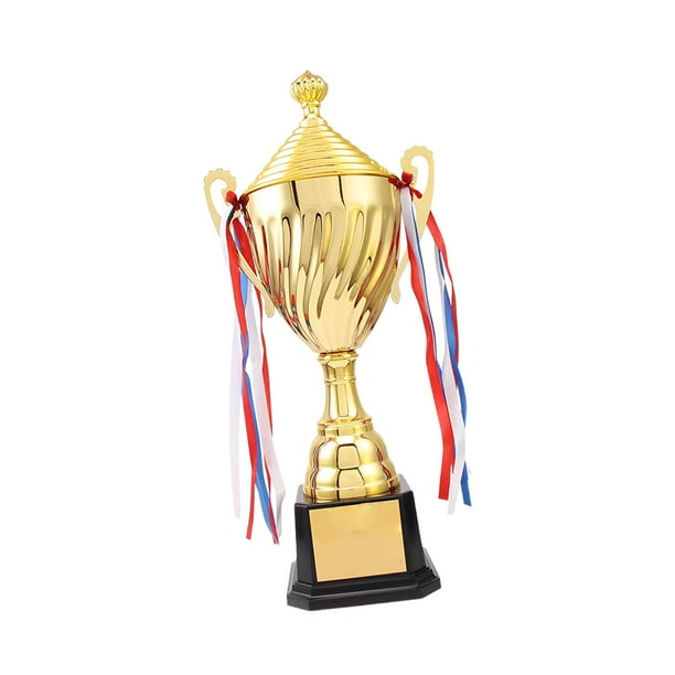 Trofeo de premio Trofeos con base Favores de fiesta Decoraciones Trofeo divertido Copa Prop para celebraciones Fiesta Niños Adultos Logros Aula Altura 37cm