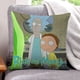 thumbnail image 1 of Rick y Morty: El Anime Fundas de almohada de terciopelo con tema, regalos de funda de almohada, decoración para el hogar, cojín de lanzar, regalo de cumpleaños para fans y parejas.61*61cm., 1 of 6