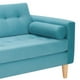 thumbnail image 4 of Sofa Retro 2c Felpa 05 Turquesa, 4 of 6