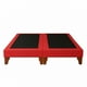 thumbnail image 1 of Bases De Camas 2 Plazas Dividida Rojo, 1 of 2