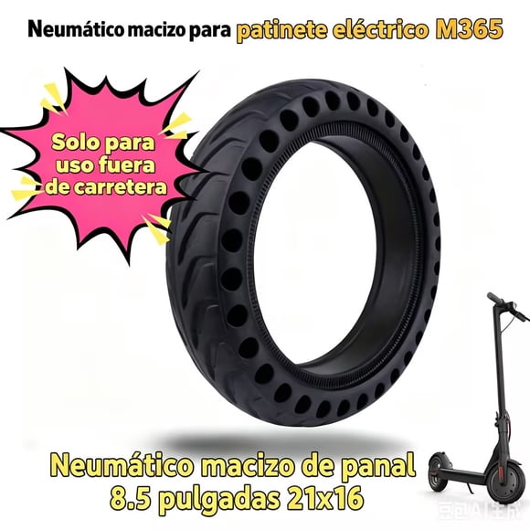 Neumáticos sólidos de tamaño 8.5 pulgadas para patinetes eléctricos
