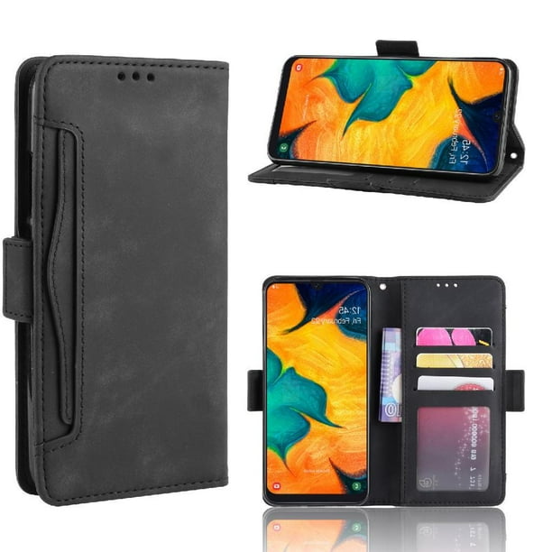 Funda Cartera Magnética para Samsung Galaxy A40- Tarjetero Desmontable, Cuero PU, Soporte