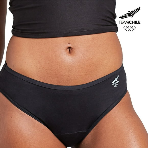 Calzón Menstrual Sport Moderado L Negro