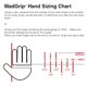 thumbnail image 3 of Guantes utilitarios MadGrip LPPUGRNRM Pro Palm verde azulado talla mediana, 3 of 4