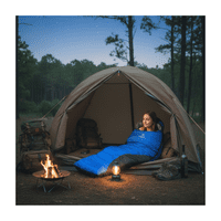 Genérico - Saco De Dormir Extremo -10° + 10° Camping Trekking