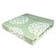 thumbnail image 1 of Sábanas Aterciopelada Composé 1.5 Plazas Círculos Blanco y Verde, 1 of 3