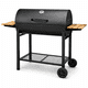thumbnail image 2 of Parrilla A Carbón BBQ Con Tapa Ruedas Jardimex, 2 of 4