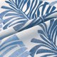 thumbnail image 4 of REGALWOVEN Paquete de 2 fundas de cojín decorativas estilo rústico funda de almohada suave con patrón de hoja de palma para el hogar azul 22" x 22", 4 of 7