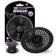 thumbnail image 1 of Trampa para cabello ShowerShroom Ultra negro mate de acero inoxidable, 1 of 7