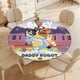 thumbnail image 4 of Bluey-theme Fitted Round Tablecloths Elastic Edged Table Covers Waterproof Table Cloth for Kitchen Holiday Party Tables Decor 120cm, 4 of 6