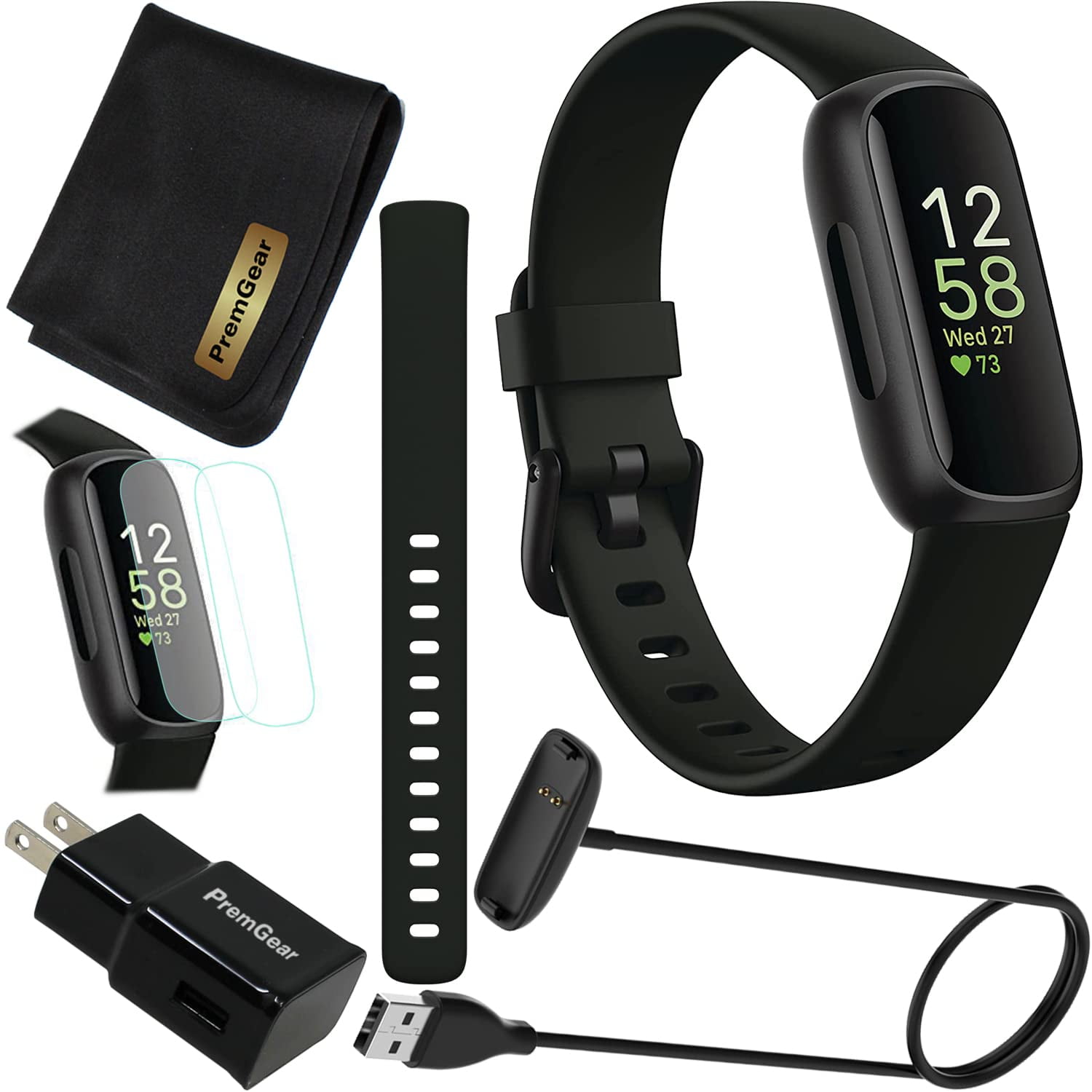Monitor De Actividad Fitbit Inspire 3 Health & Fitness Negro
