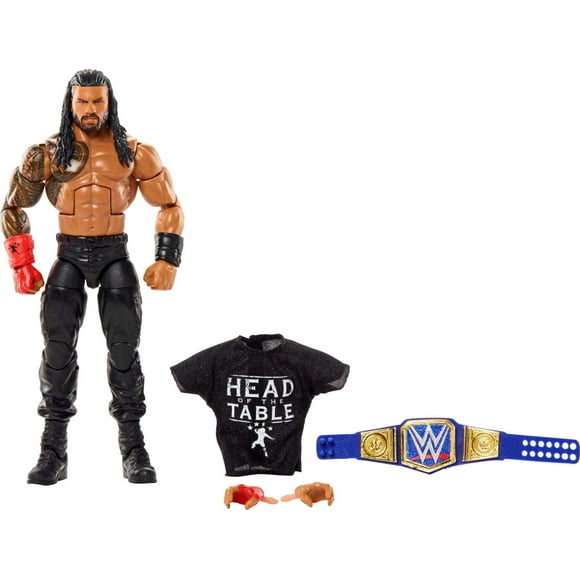 Figura de acción Mattel WWE Roman Reigns Top Picks Elite de 6 pulgadas