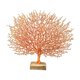 thumbnail image 3 of Escultura De Coral De Plástico Adorno De Mesa Decoración Estatuilla De Mesa Naranja, 3 of 5