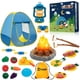 thumbnail image 1 of Tienda de campaña MITCIEN para niños con juego de fogata y frutas de juguete, 1 of 3