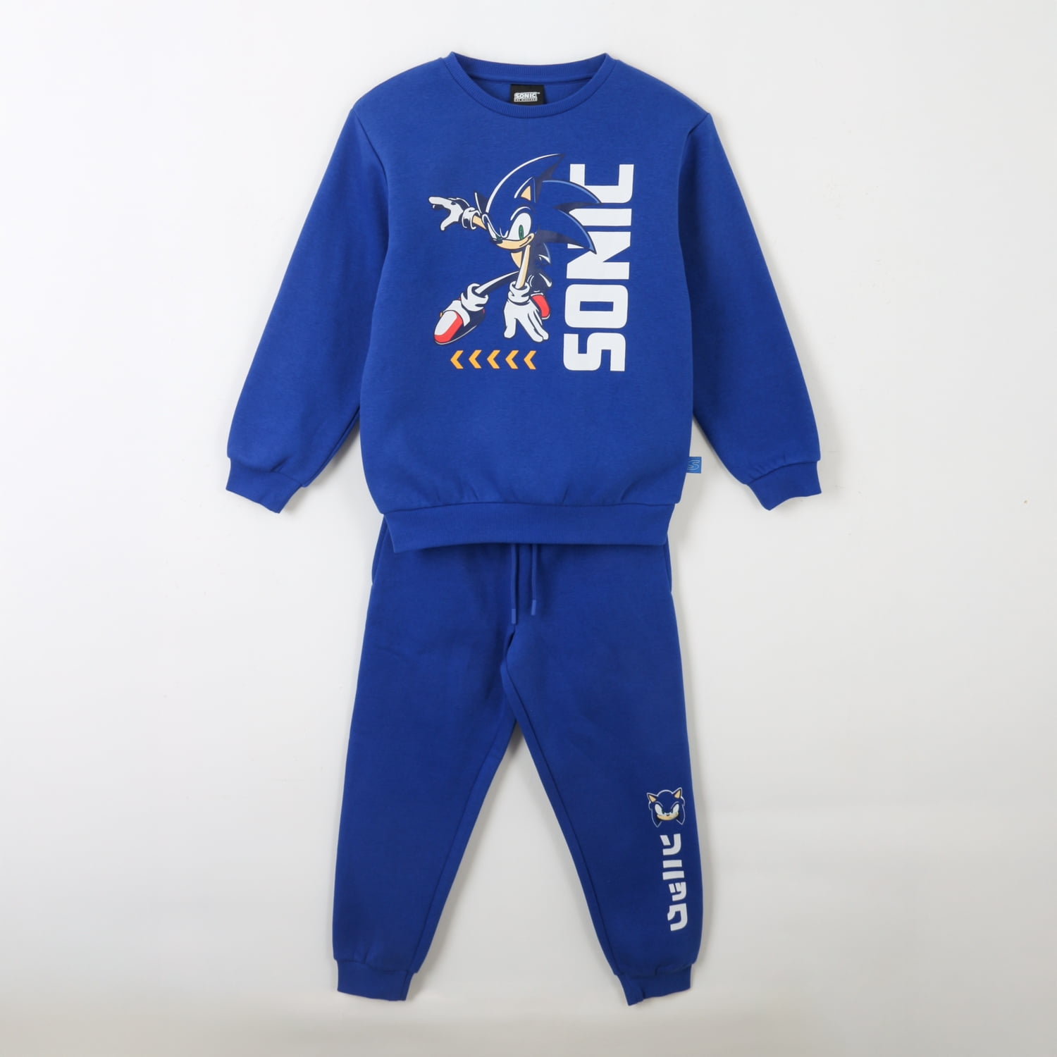 Conjunto Buzo Niño Sonic En Acción Azul Sonic