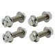 thumbnail image 1 of Juego de 4 tornillos de brida Dsnaduo M10x1.5 - 35 mm, acero inoxidable 304, 1 of 6